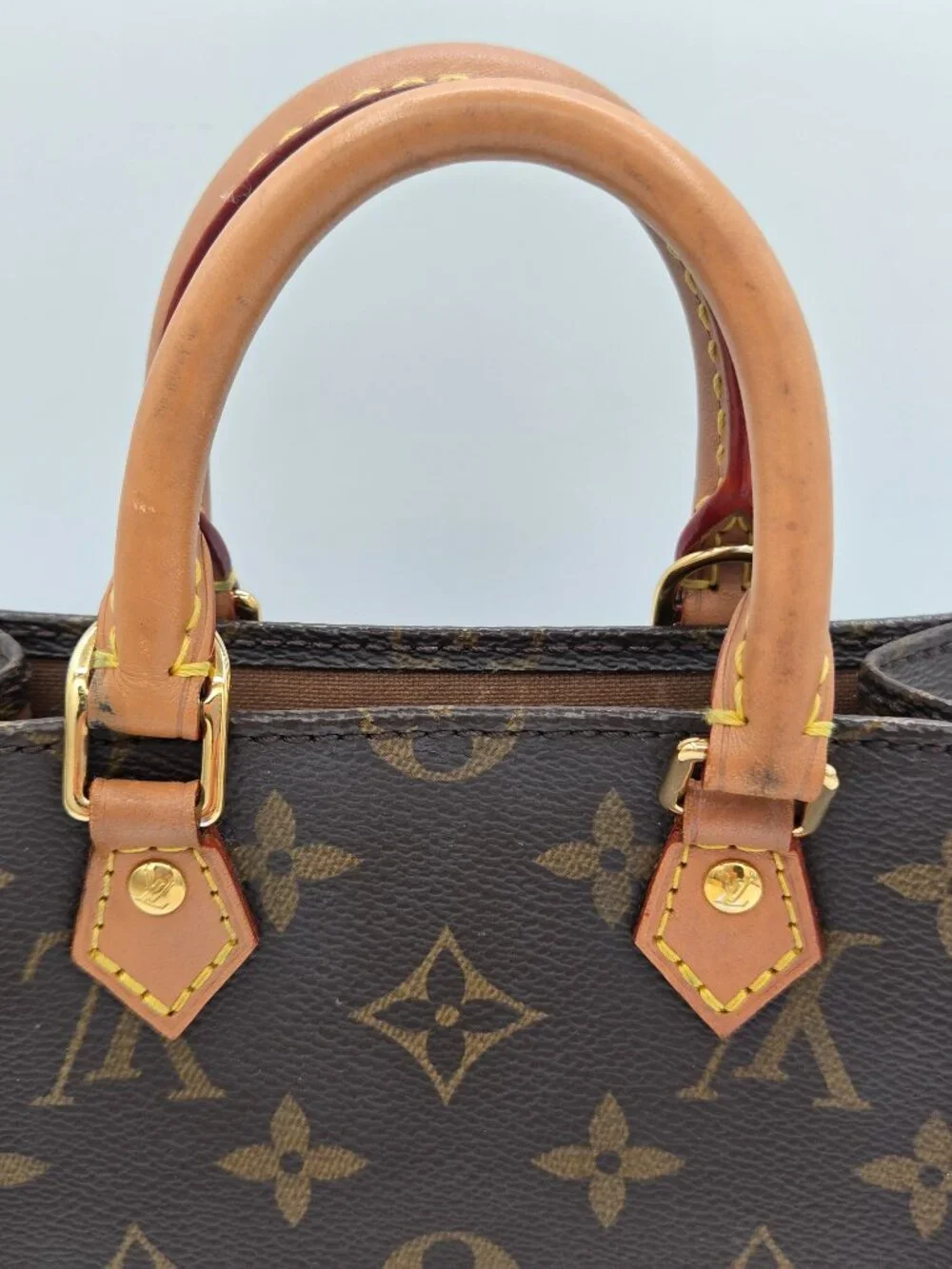Louis Vuitton Monogram Petit Sac Plat | Crossbody | CA3260 | Authenticated